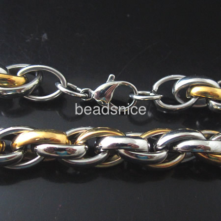 Stainless steel bracelsts,