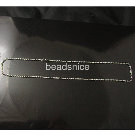 Stainless steel necklace,