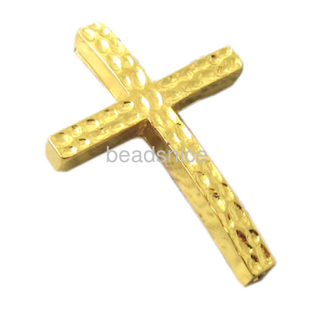 Vacuum real gold plating, More than 2 microns thick, connector  cross