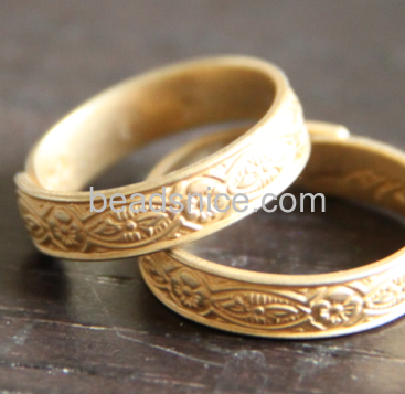 brass jewelry rings