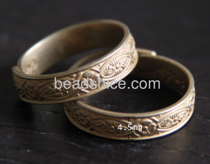 brass jewelry rings
