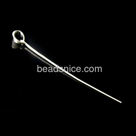 Brass Headpin with bail