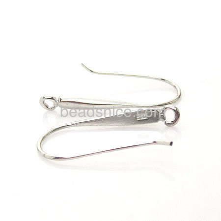 Silver 925  hook earring ear wires