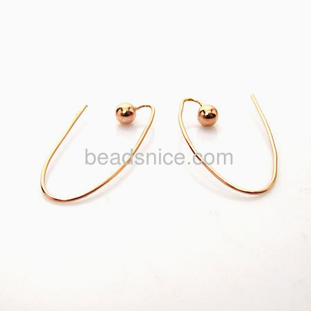 925 Sterling silver earring wires