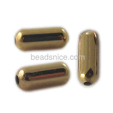 Seamlessful cheap beads    brass  round tube