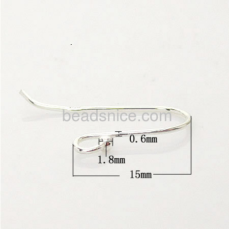 925 Silver earring wires