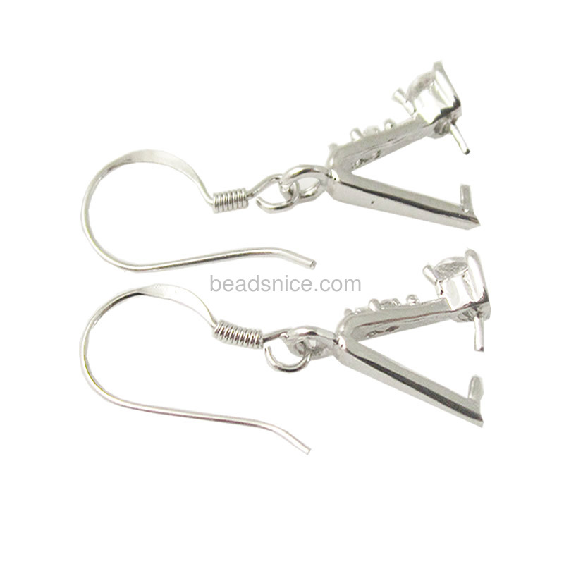 Sterling Silver Earring,14X11mm,