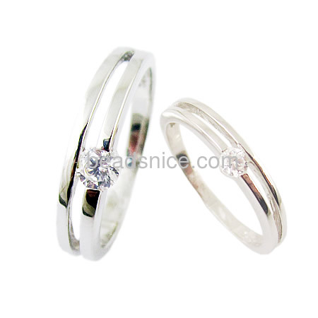 925 sterling silver jewelry wholesale couple rings of new product,Ladies Size:7,Mens Size:8