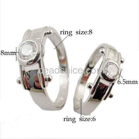 925 sterling silver jewelry wholesale ring vners fashion,Ladies Size:6,Mens Size:8