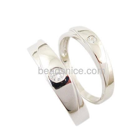 925 sterling silver jewelry wholesale ring vners,Ladies Size:6,Mens Size:8