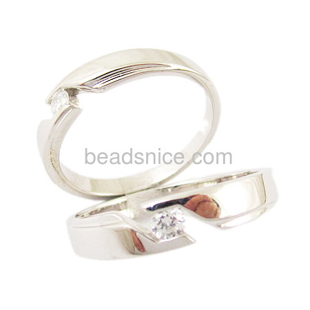 Silver ring as gift item,Ladies Size:6,Mens Size:8