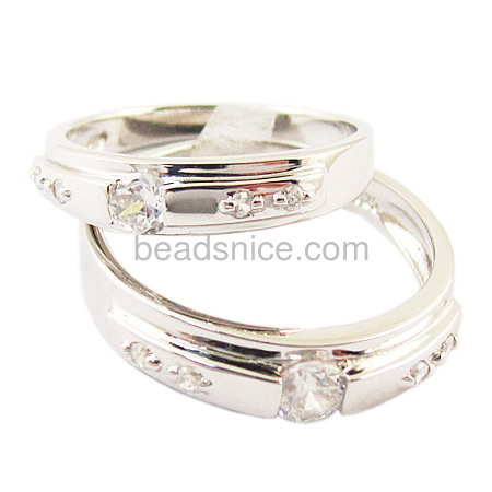 Sterling silver jewelry ring vners,Ladies Size:6,Mens Size:8
