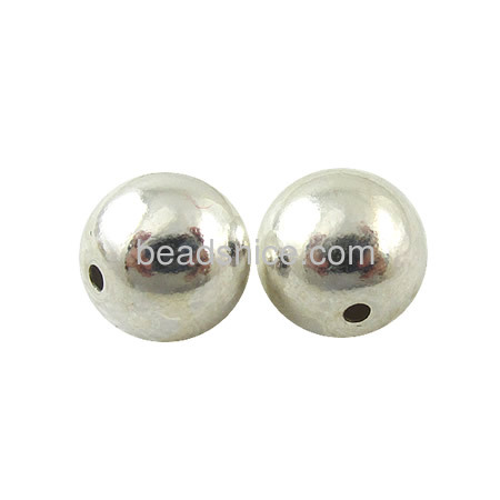 Simple style sterling silver spacer bead wholesale jewelry finding wholesale retail beads for women