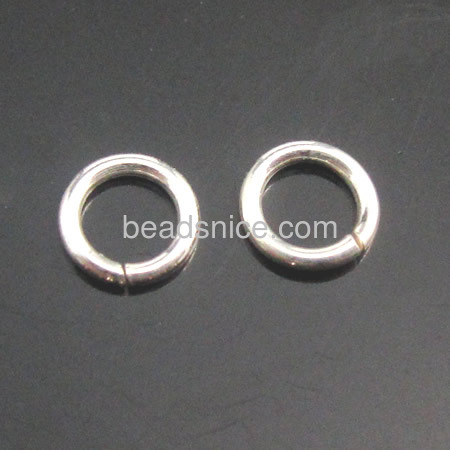 925 opened sterling silver jump rings