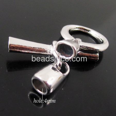 Toggle clasp metal OT clasp connector link classic style wholesale jewelry clasps findings zinc alloy DIY