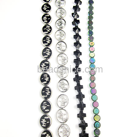 Mixed color and shape ,crystal beads
