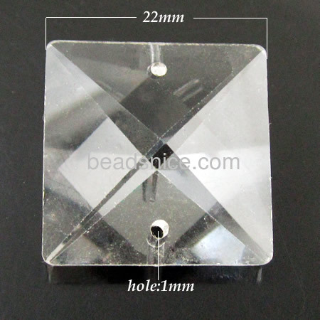 Glass connector jewelry findings wholesale
