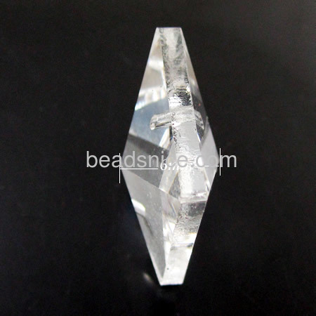 Glass connector jewelry findings wholesale