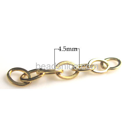 14/20 Gold Filled Flat Cable Chain
