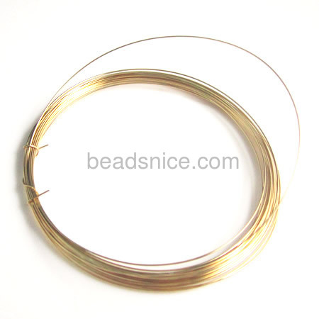 14K Gold Filled Wire 26 Gauge Jewelry Making Round Wire Findings