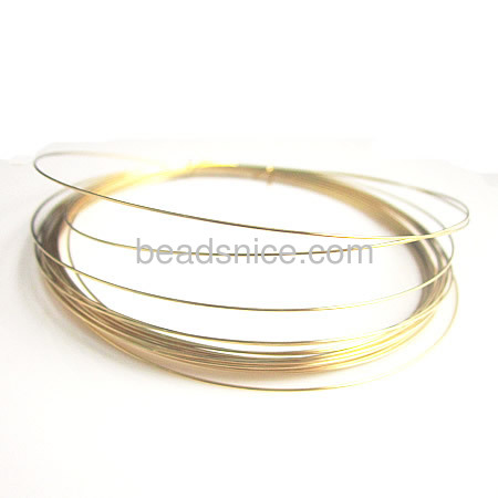 14K Gold Filled Wire 26 Gauge Jewelry Making Round Wire Findings