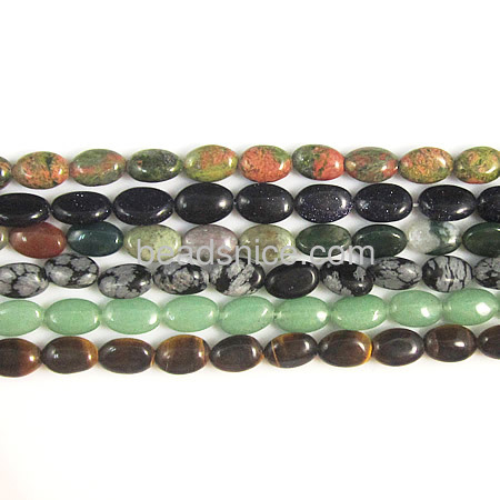 Gemstone craft  beads  mixed color