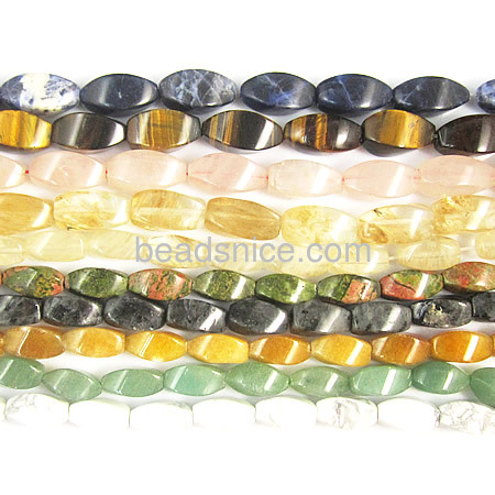 Genstone charm  beads  mixed color