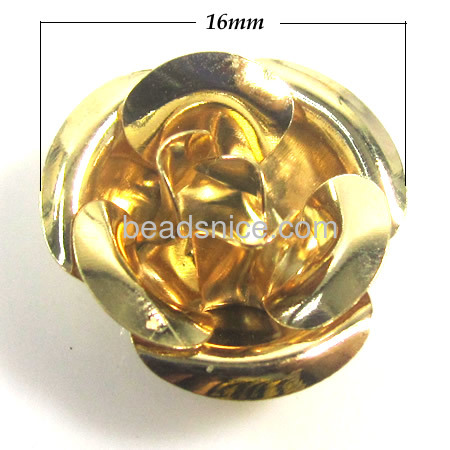 Metal beads caps lotus flower charms stamping filigree wholesale vintage jewelry accessories brass DIY
