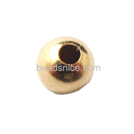 Yellow Gold filled Round beads Yellow Gold filled Round beads