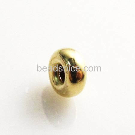 Yellow Gold filled Ring bead GF 14/20