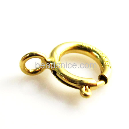 Gold filled spring ring clasp
