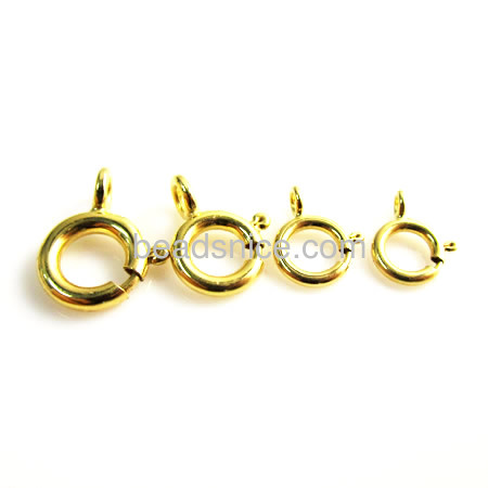 Gold filled spring ring clasp