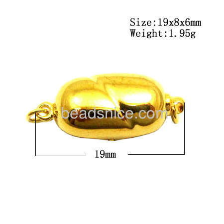 Wholesale new style brass clasps for diy jewelry