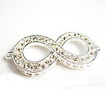 8 Infinity Rhinestones Connector Crystal Bracelet Connector
