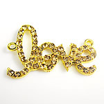 Bracelet connector of rhinestone connector