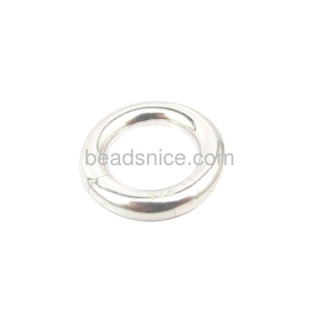 High quality shinning silver 925 rings for diy jewelry