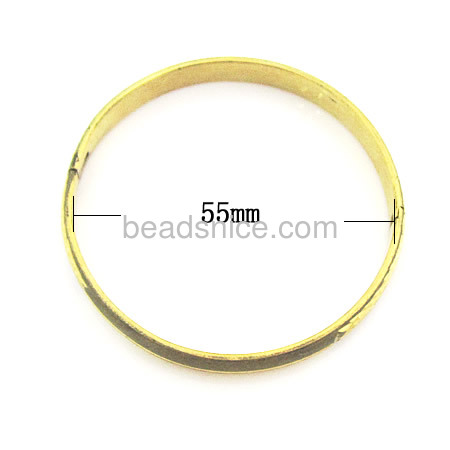 Bracelet,cuff,fashion accessories,round,wide:7mm,thick:2mm
