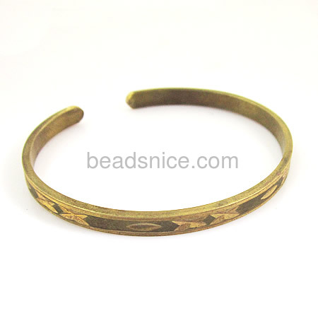 Brass,cuff,vintage bracelet,perfcet for present,wide:5mm,thick:2mm
