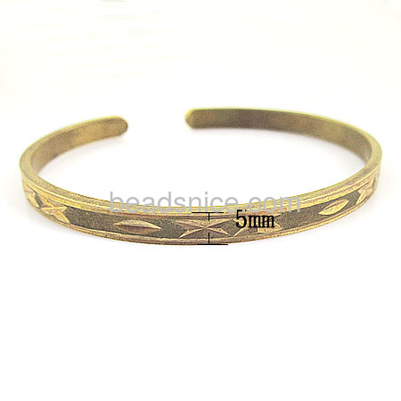 Brass,cuff,vintage bracelet,perfcet for present,wide:5mm,thick:2mm