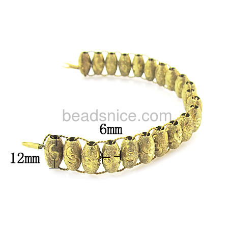 Bracelet,vintage jewellery,bead:6x10mm,hole:2mm