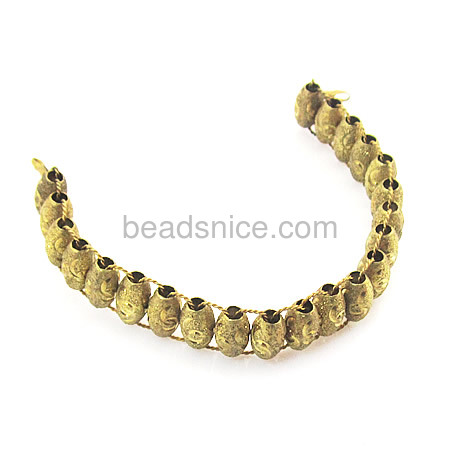 Bracelet,vintage jewellery,bead:6x10mm,hole:2mm