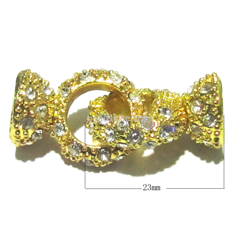 Crystal magnetic lobster clasp wholesale on jewelry and components