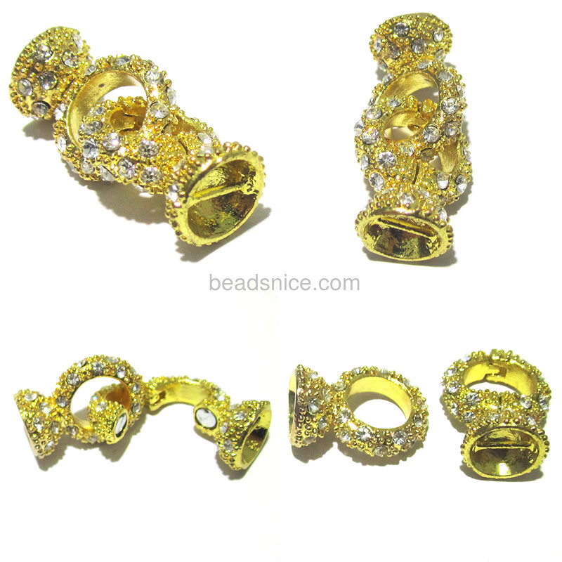 Crystal magnetic lobster clasp wholesale on jewelry and components