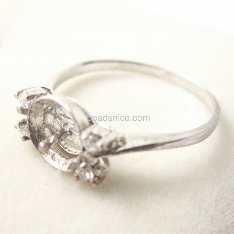 Wholesale silver jewelry  ladies ring jewelry