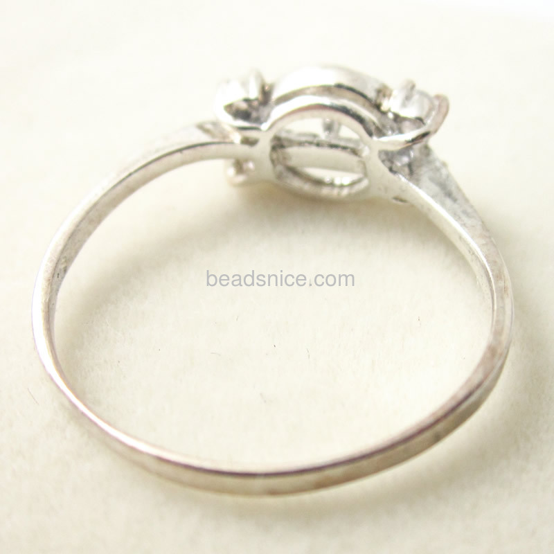 Wholesale silver jewelry  ladies ring jewelry
