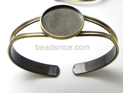 Bracelet Brass brass bracelet jewelry oval unique design 25mm