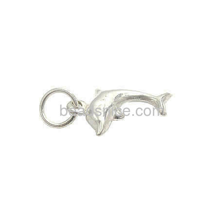 Cute dolphin charms pendant for DIY girl's bracelet