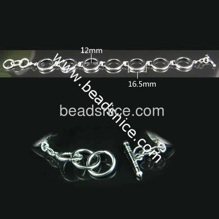 Handmade Jewelry Brass Bracelet, Nickel Free, Lead Safe,8.48 Inch,