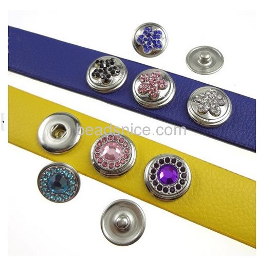 Europe style button bracelet for your jewelry accessory snap button jewelry