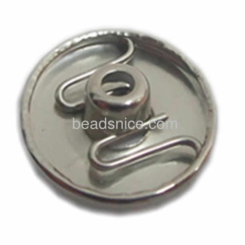 snap button jewelry button chunks Clasp 18x4mm Nickel-Free Lead-Safe,
